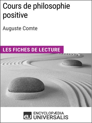 cover image of Cours de philosophie positive d'Auguste Comte